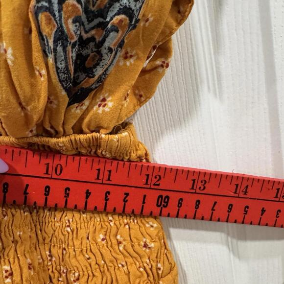 $108 Free People Walking Through My Dreams Dress Goldensun Combo‎ XS - Picture 9 of 11